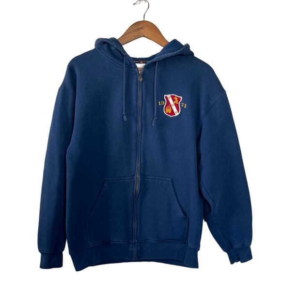 Walt Disney World Tops - Walt Disney World Hoodie Embroidered 1971 Crest Blue Size M